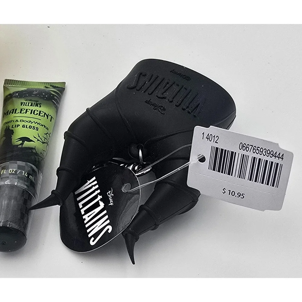 Bath & Body Works‎ DISNEY Villians Maleficent Pocket Bac Holder & lip gloss set